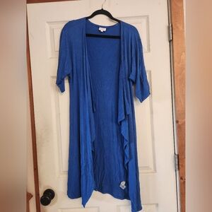 LulaRoe Cardigan/swimsuit cover up